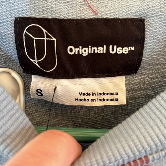 Men’s original use Long sleeve crew neck sweater Size Small - Picture 2 of 8